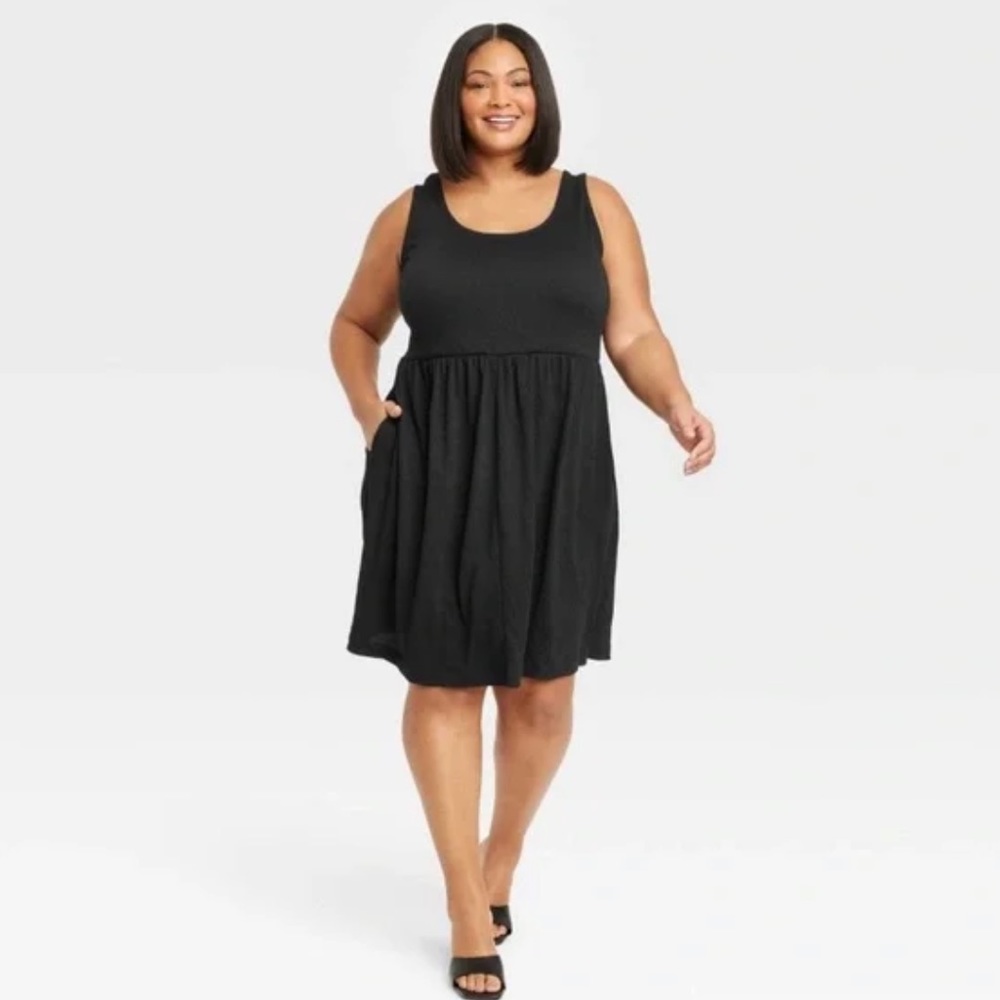 Ava & Viv Babydoll Empire Waist Dress